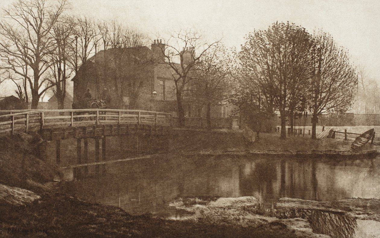 The Ferry Boat Inn, Tottenham von Peter Henry Emerson