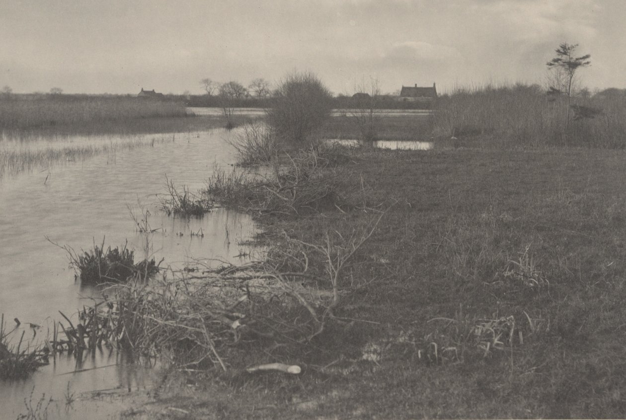 Ein Herbstmorgen von Peter Henry Emerson and T.F. Goodall