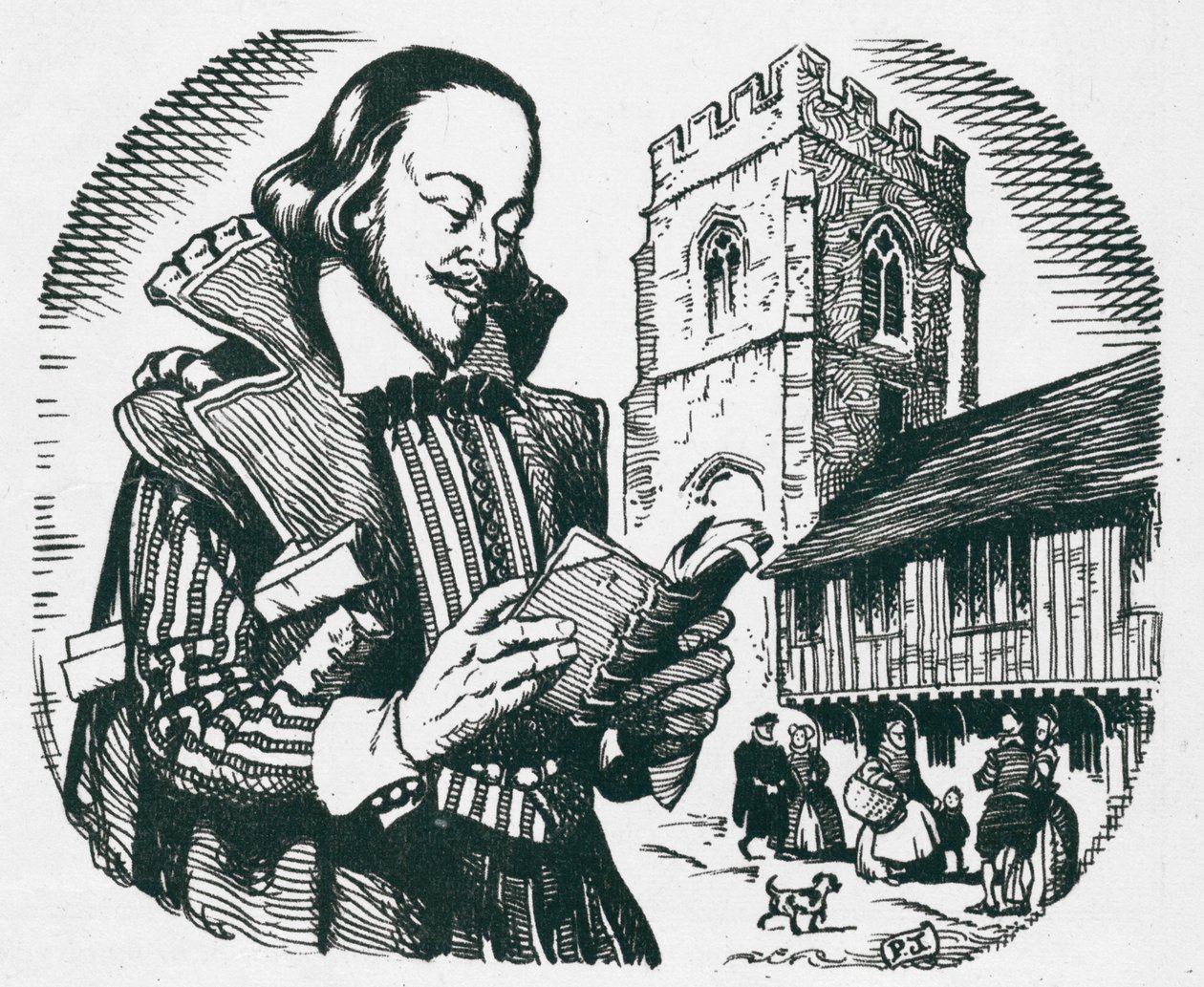 William Shakespeare, der Dichter von Stratford-upon-Avon von Peter Jackson