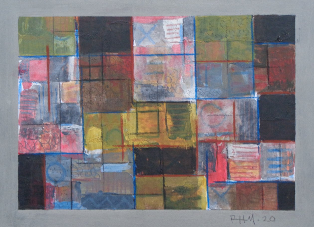 Überlagerung, 2020 von Peter McClure