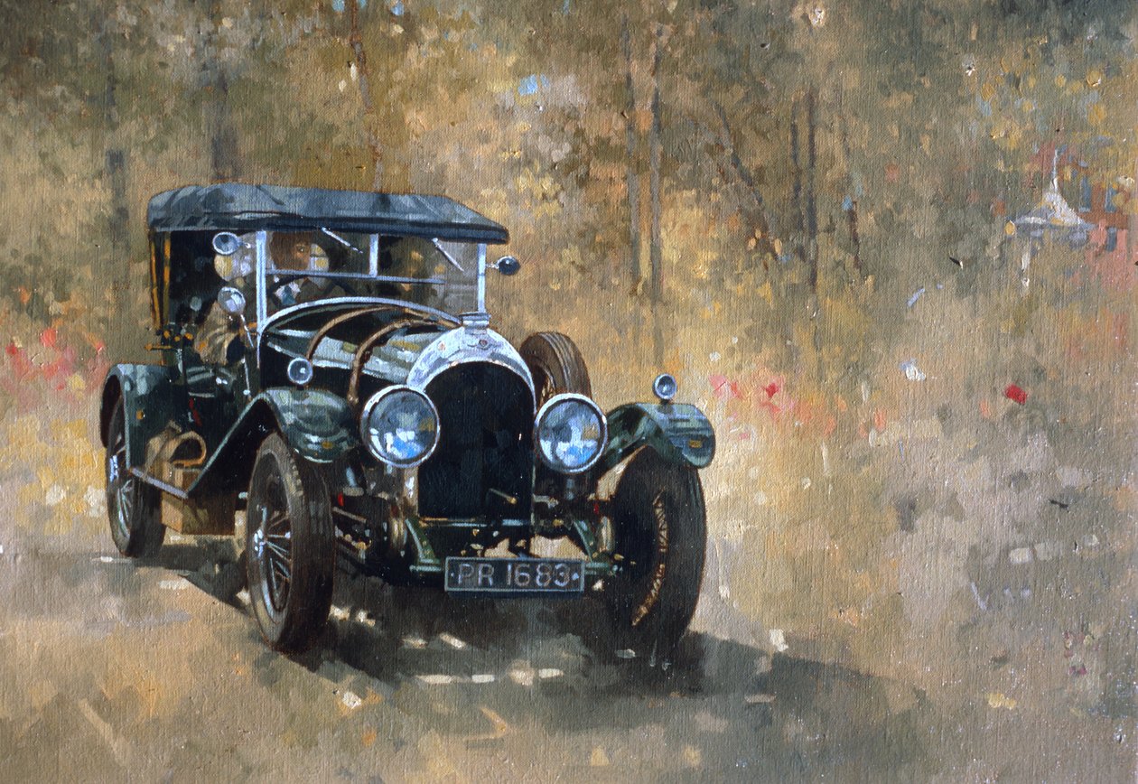 3-Liter-Bentley in Cottesbrooke von Peter Miller