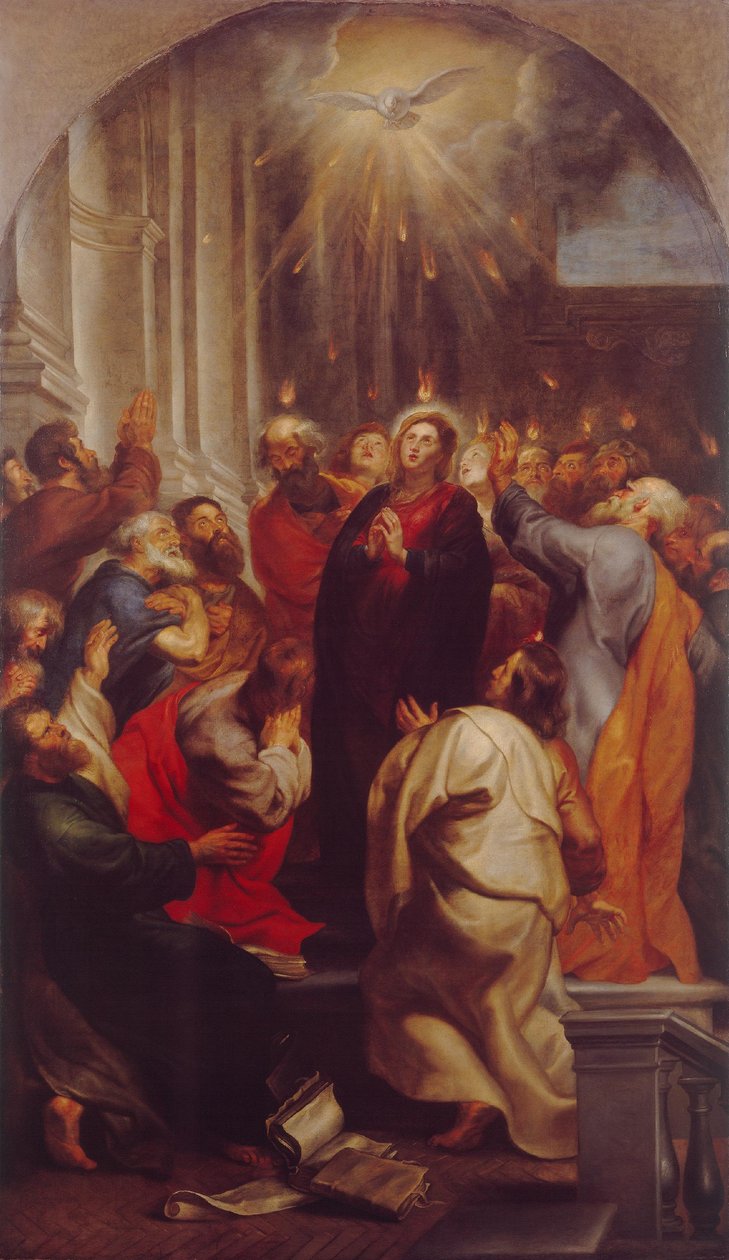 Ausgießung des Heiligen Geistes von Peter Paul Rubens