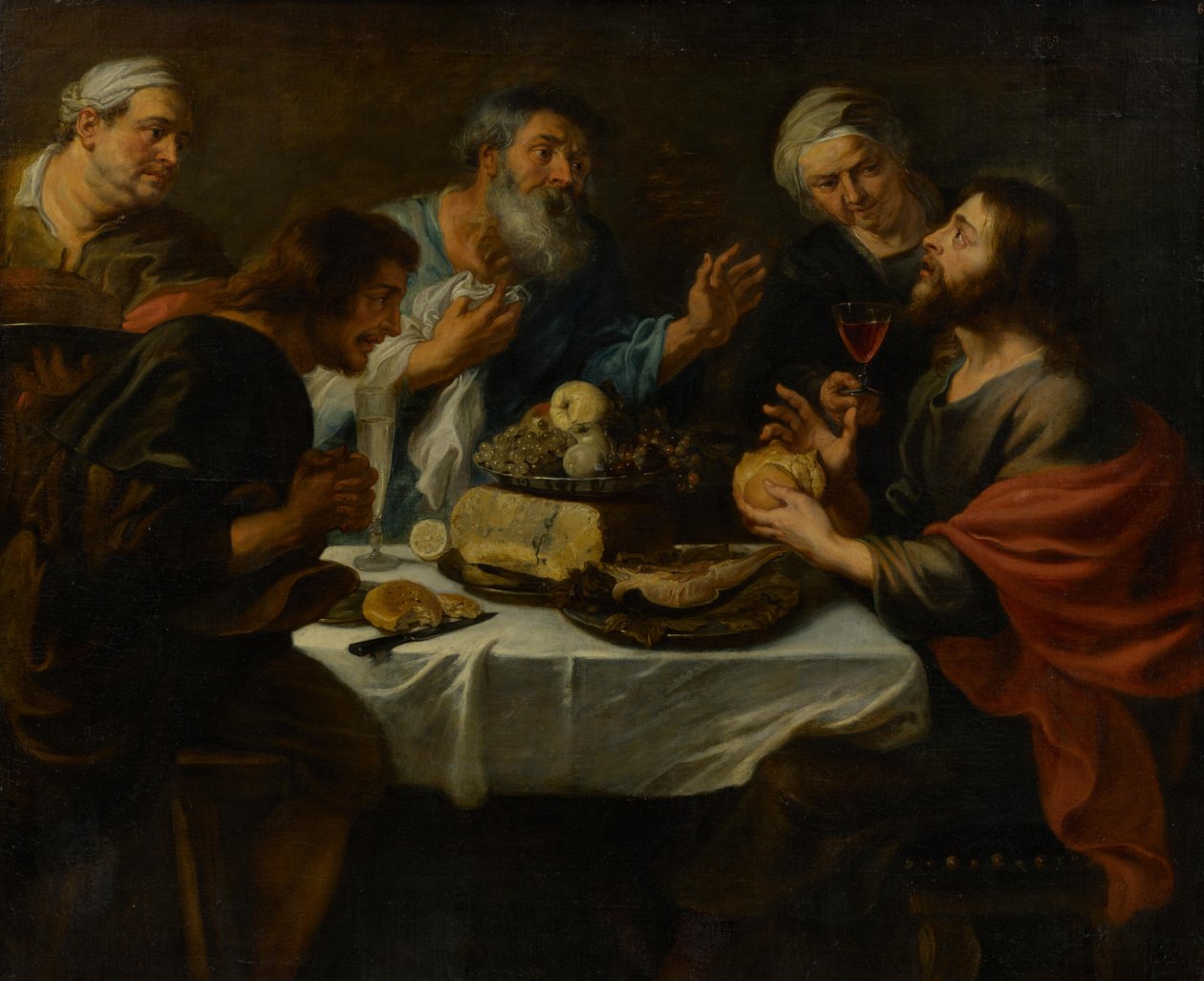 Christus in Emmaus von Peter Paul Rubens