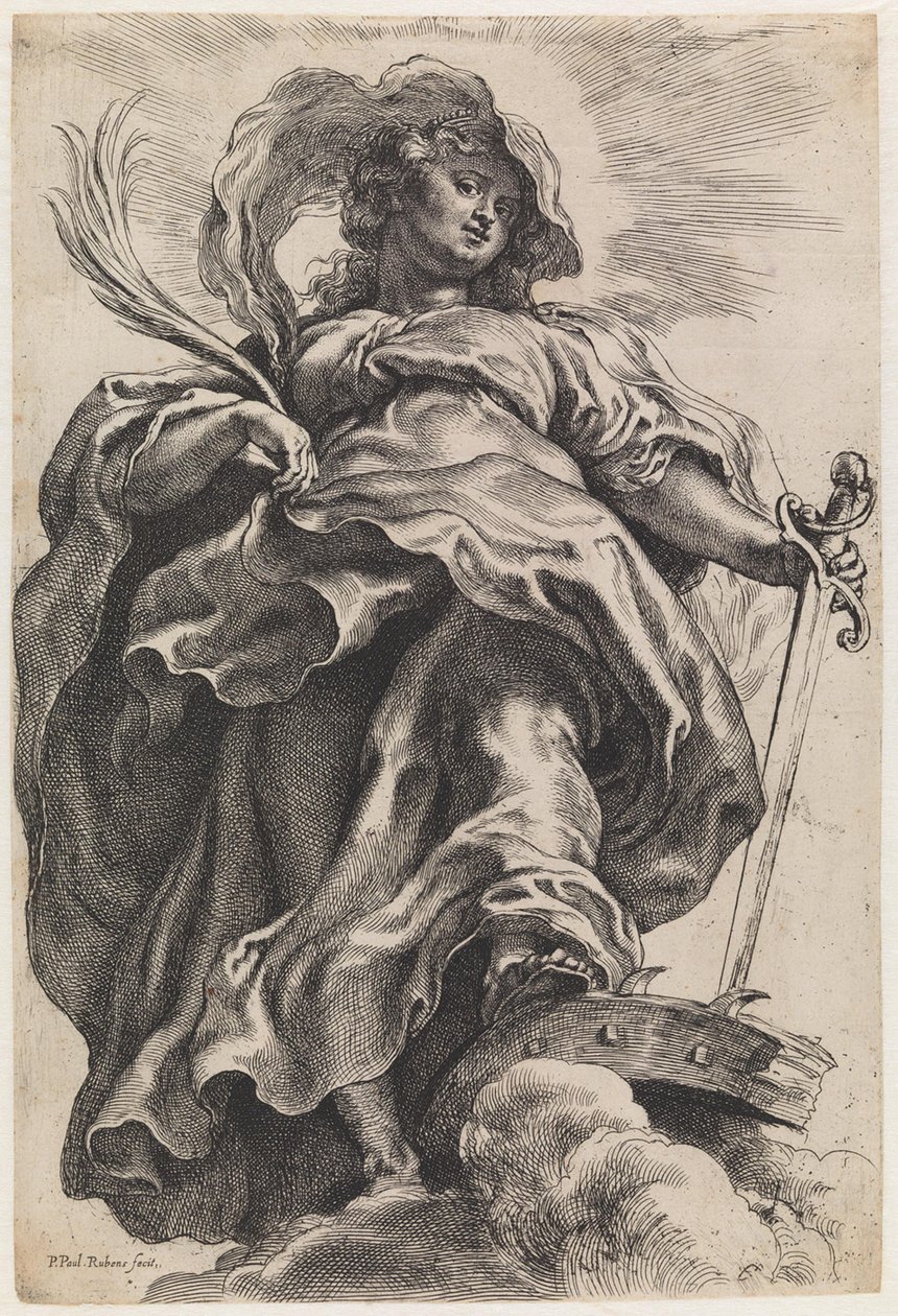 Die heilige Katharina von Peter Paul Rubens