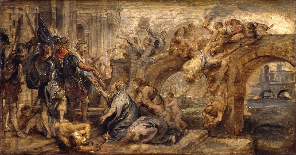 Die Einnahme von Paris durch Heinrich IV. von Peter Paul Rubens