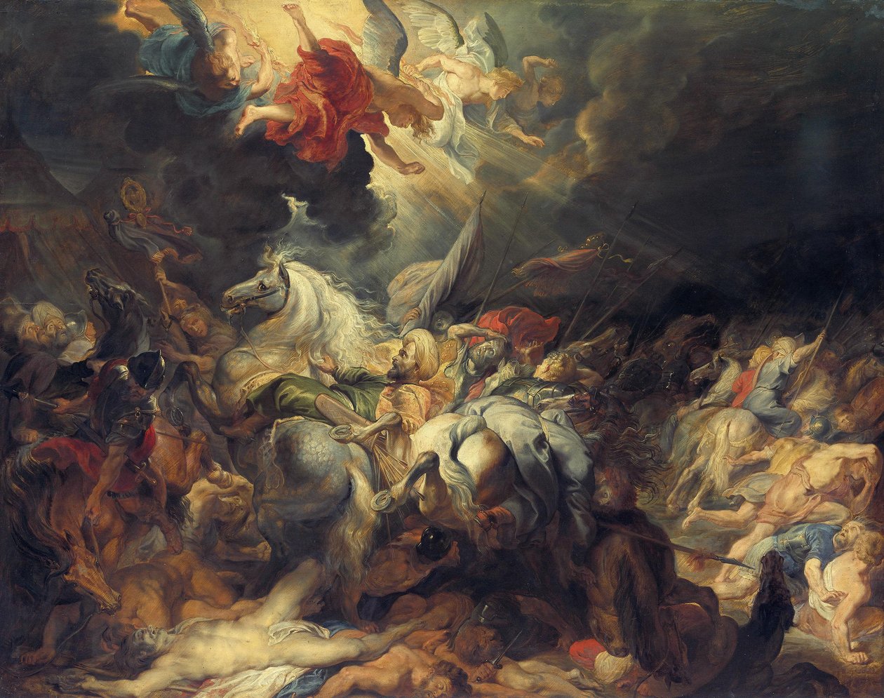 Die Niederlage Sanheribs von Peter Paul Rubens