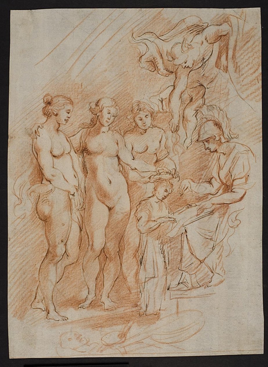 Figurenkomposition, aus "Maria von Medicis Geschichte" von Peter Paul Rubens