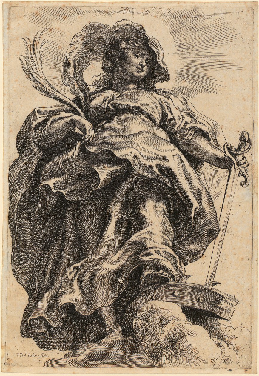 Heilige Katharina von Peter Paul Rubens