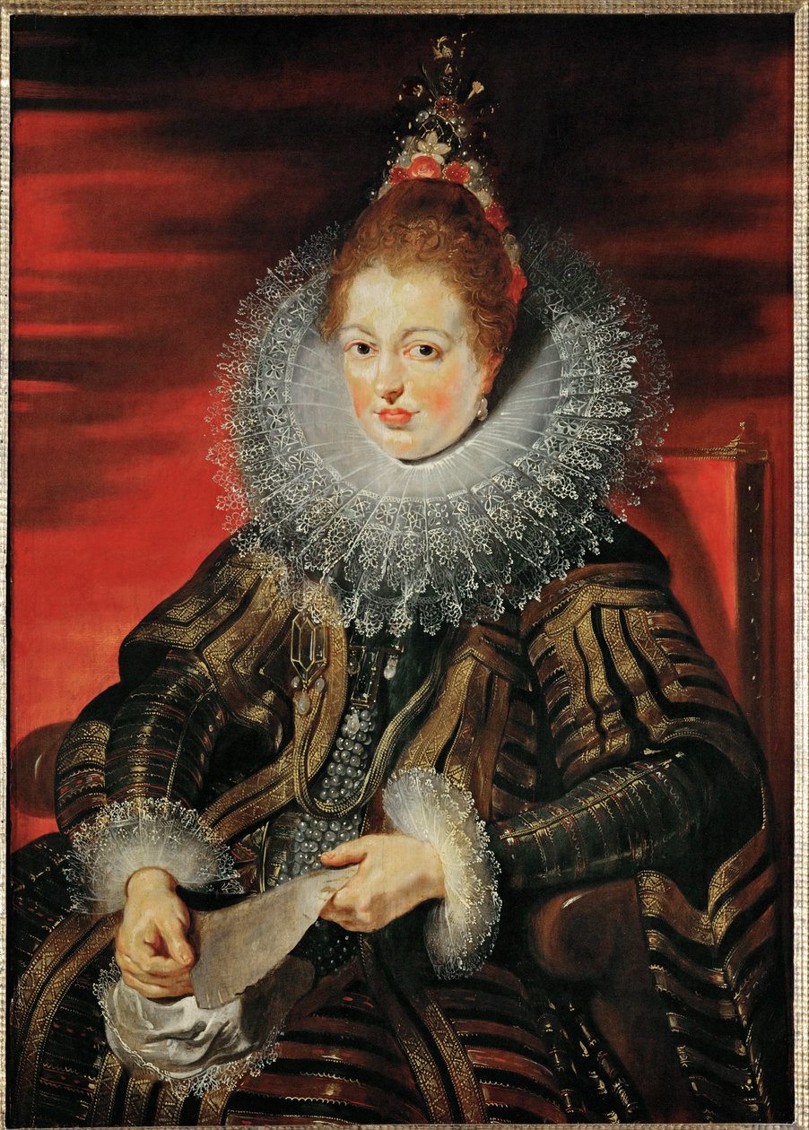 Infanta Isabella Clara Eugenia, ca. 1613-15 von Peter Paul Rubens