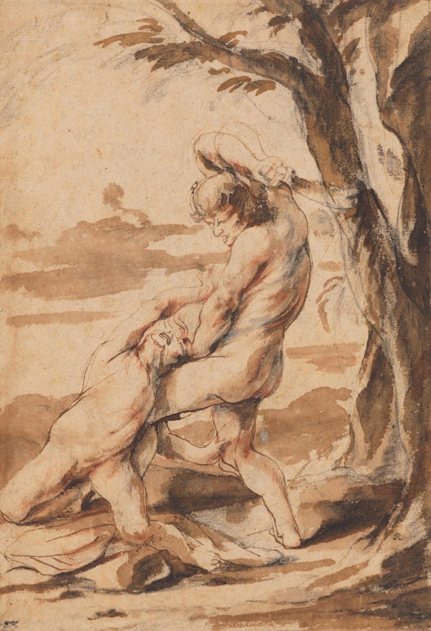 Kain tötet Abel von Peter Paul Rubens