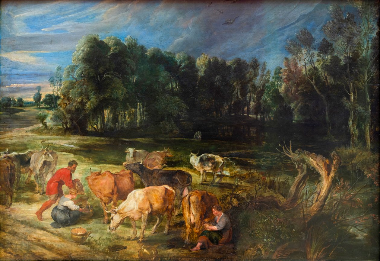 Landschaft mit Vieh von Peter Paul Rubens