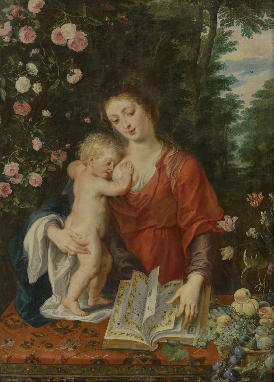 Maria mit dem Kind von Peter Paul Rubens