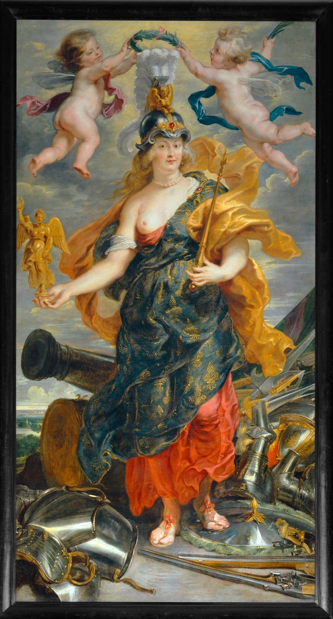 Maria de Medici als triumphierende Königin von Peter Paul Rubens
