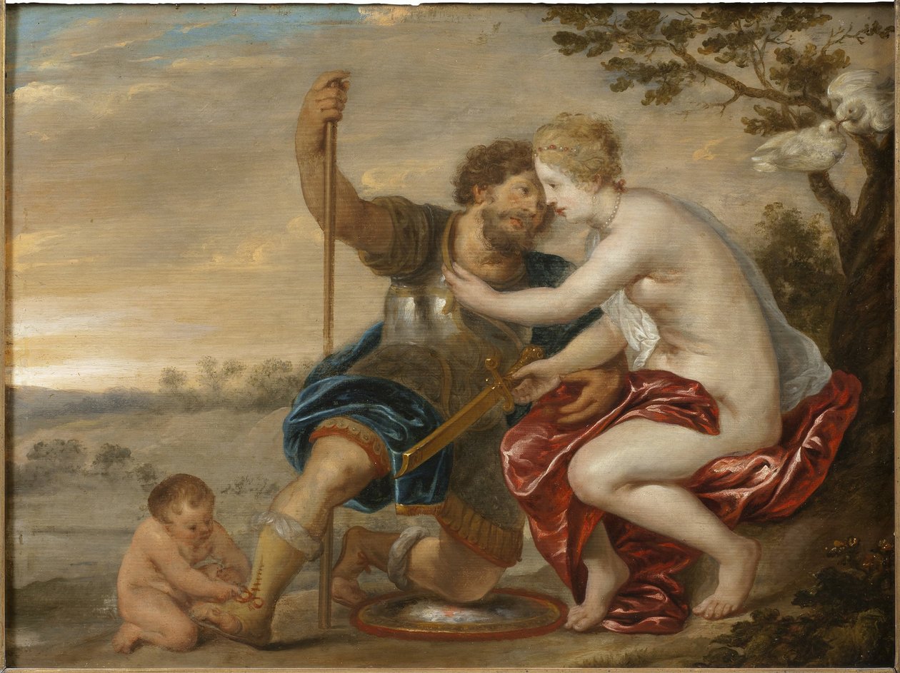Mars, Venus und Amor von Peter Paul Rubens