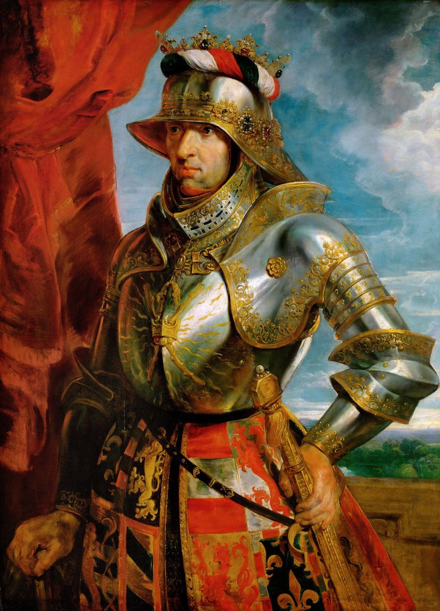 Maximilian I. von Österreich - Porträt von Kaiser Maximilian I. von Peter Paul Rubens