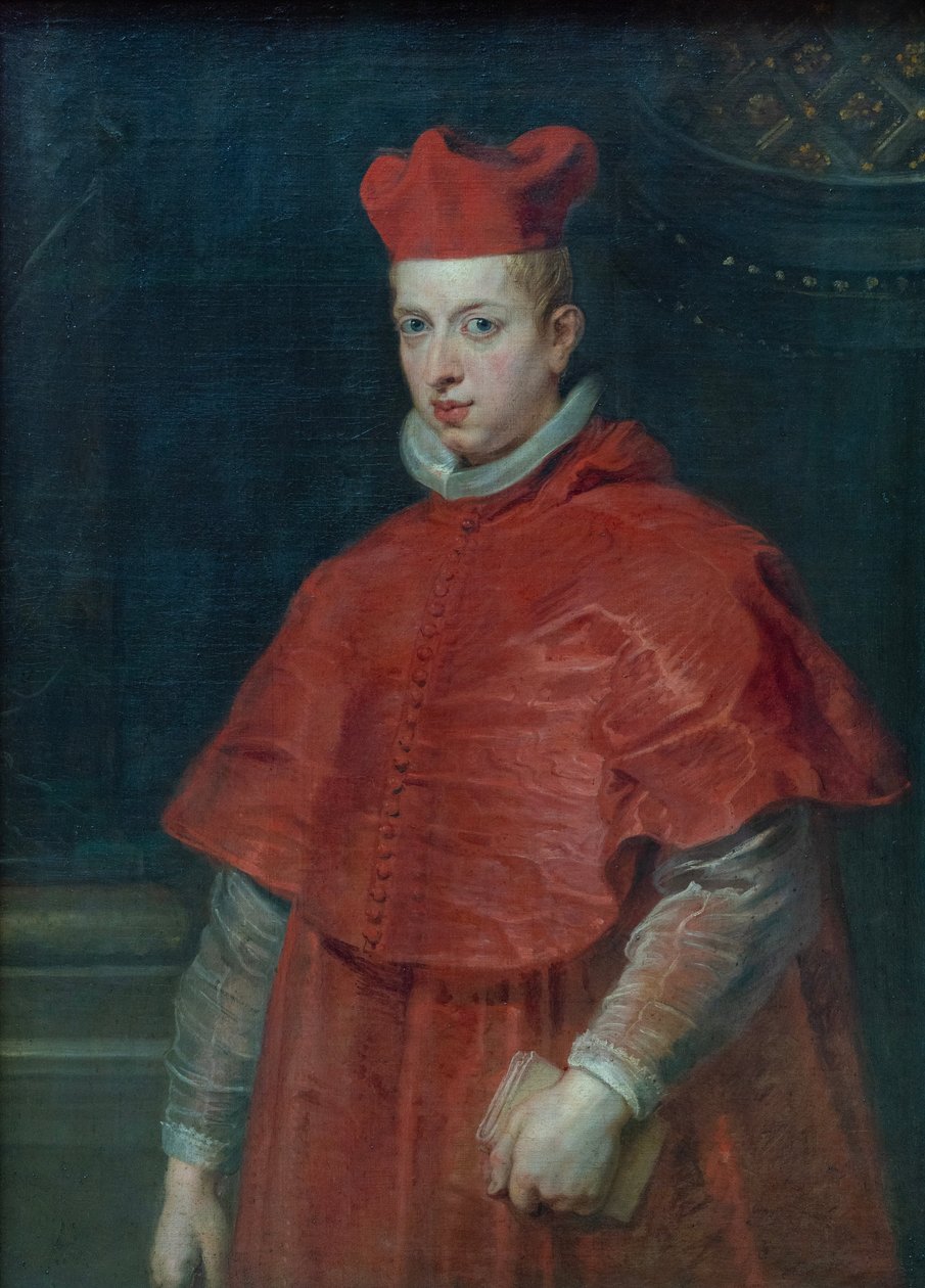 Porträt von Don Fernando, Kardinal-Infant von Spanien von Peter Paul Rubens