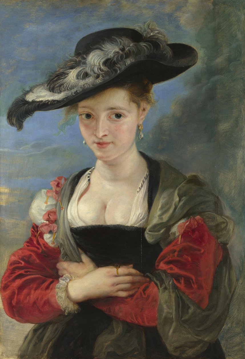 Porträt von Susanna Lunden Le Chapeau de Paille, 1622-1625 von Peter Paul Rubens