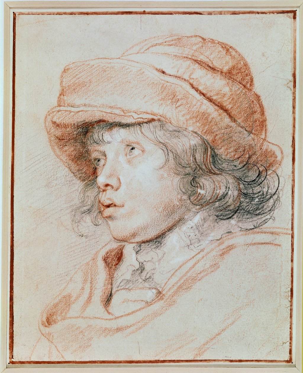 Porträtstudie seines Sohnes Nicolas von Peter Paul Rubens