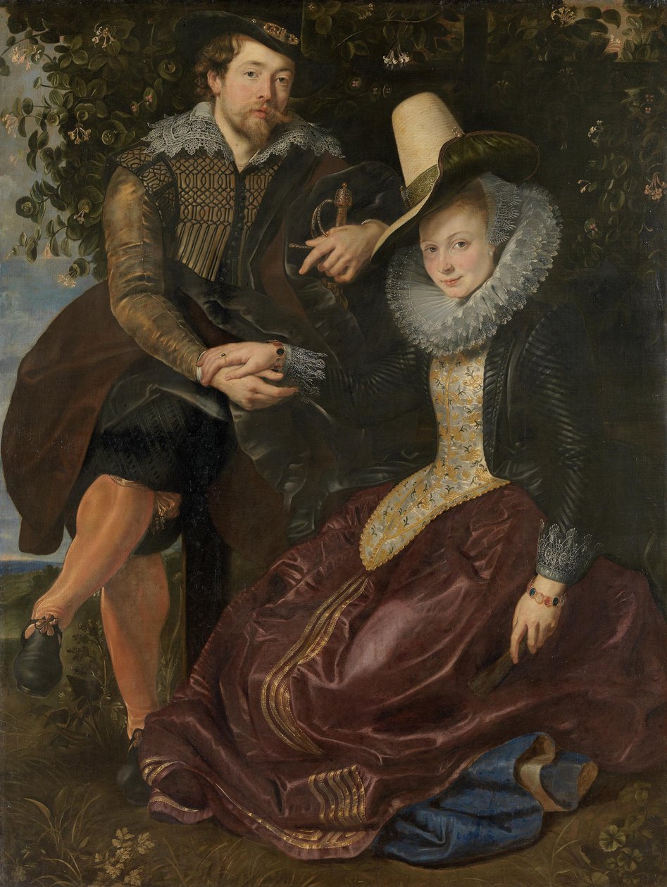 Rubens und Isabella Brant in der Geißblattlaube von Peter Paul Rubens