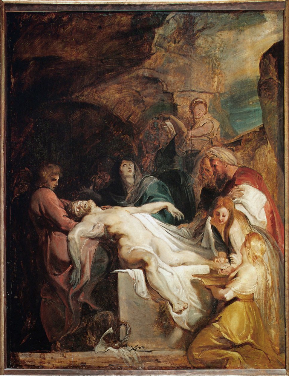 Die Grablegung Christi von Peter Paul Rubens
