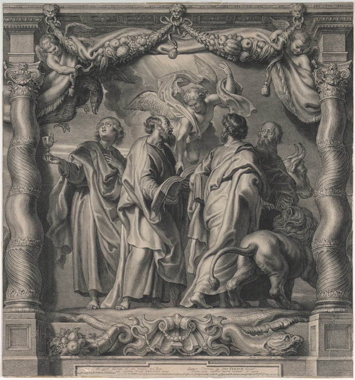 Die vier Evangelisten von Peter Paul Rubens