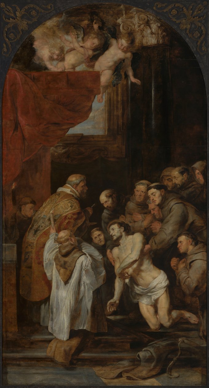 Die letzte Kommunion des heiligen Franziskus von Assisi von Peter Paul Rubens
