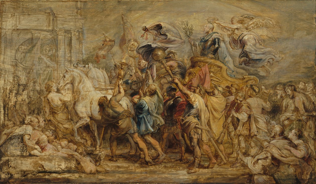 Der Triumph von Heinrich IV. von Peter Paul Rubens