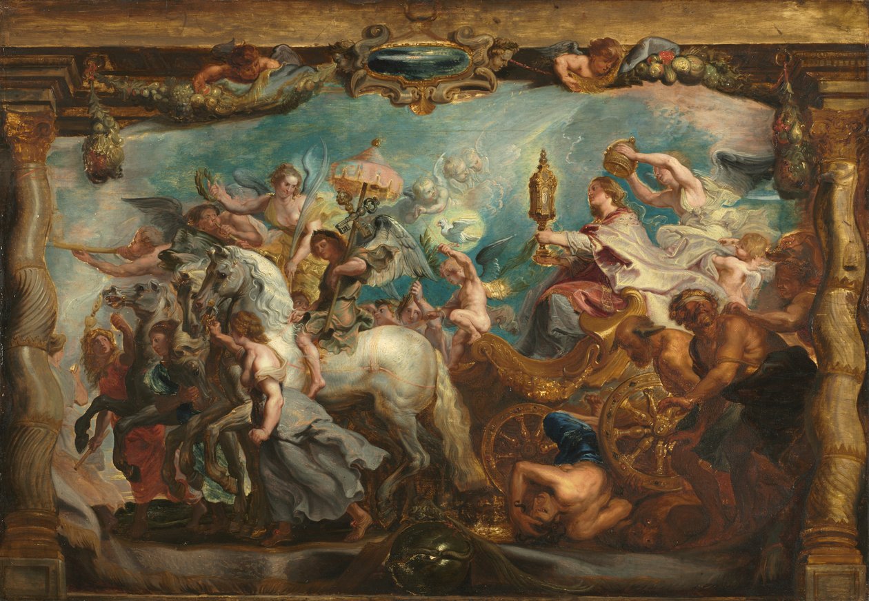 Der Triumph der Kirche, nach 1628 von Peter Paul Rubens