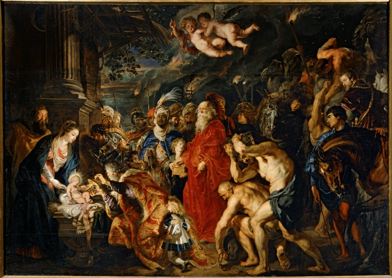 Die Anbetung der drei Weisen von Peter Paul Rubens