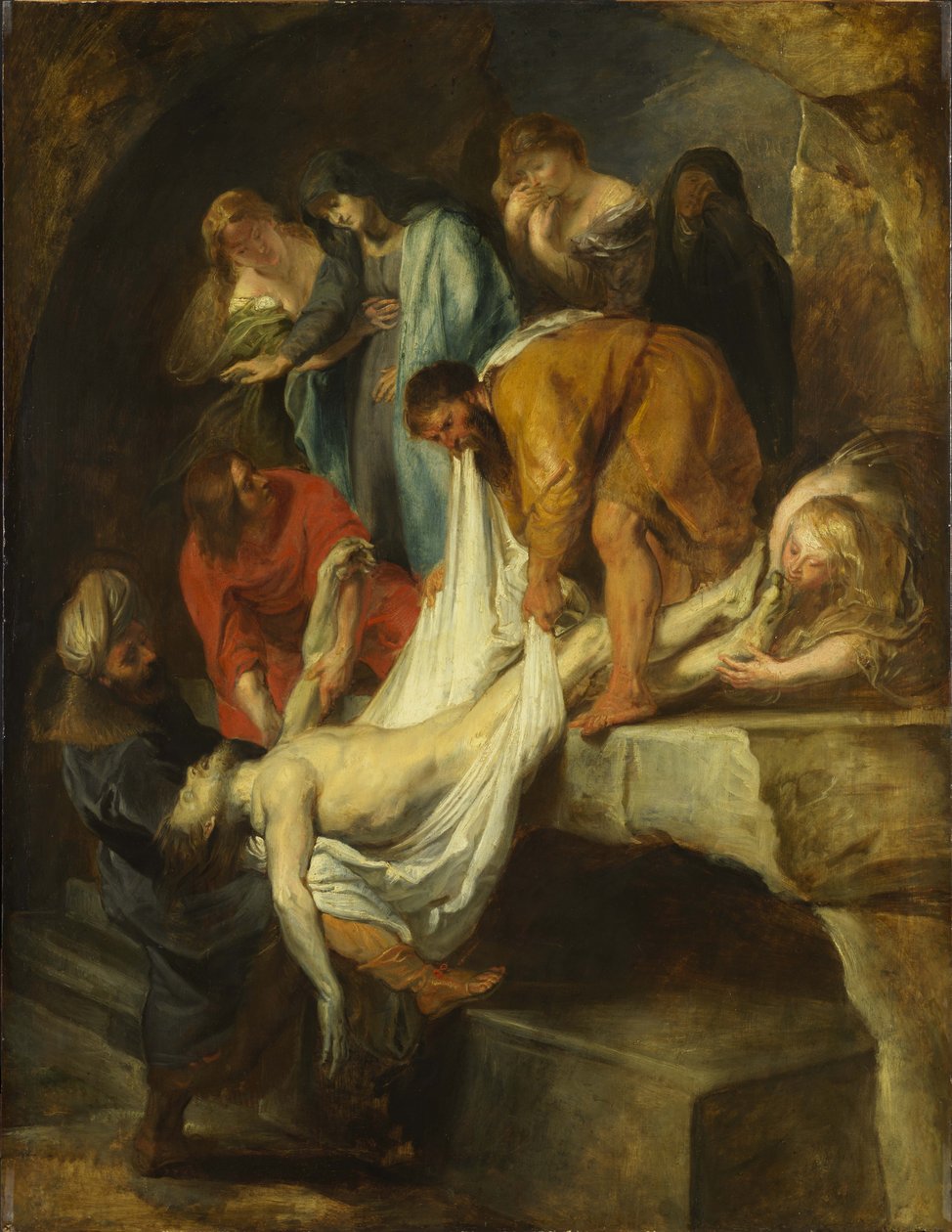 Die Grablegung Christi von Peter Paul Rubens