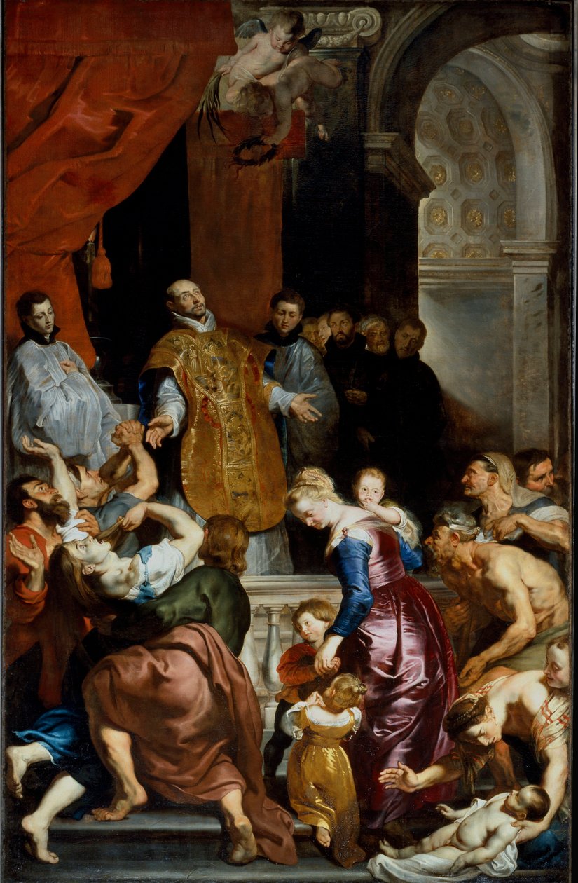Die Wunder des heiligen Ignatius von Loyola von Peter Paul Rubens