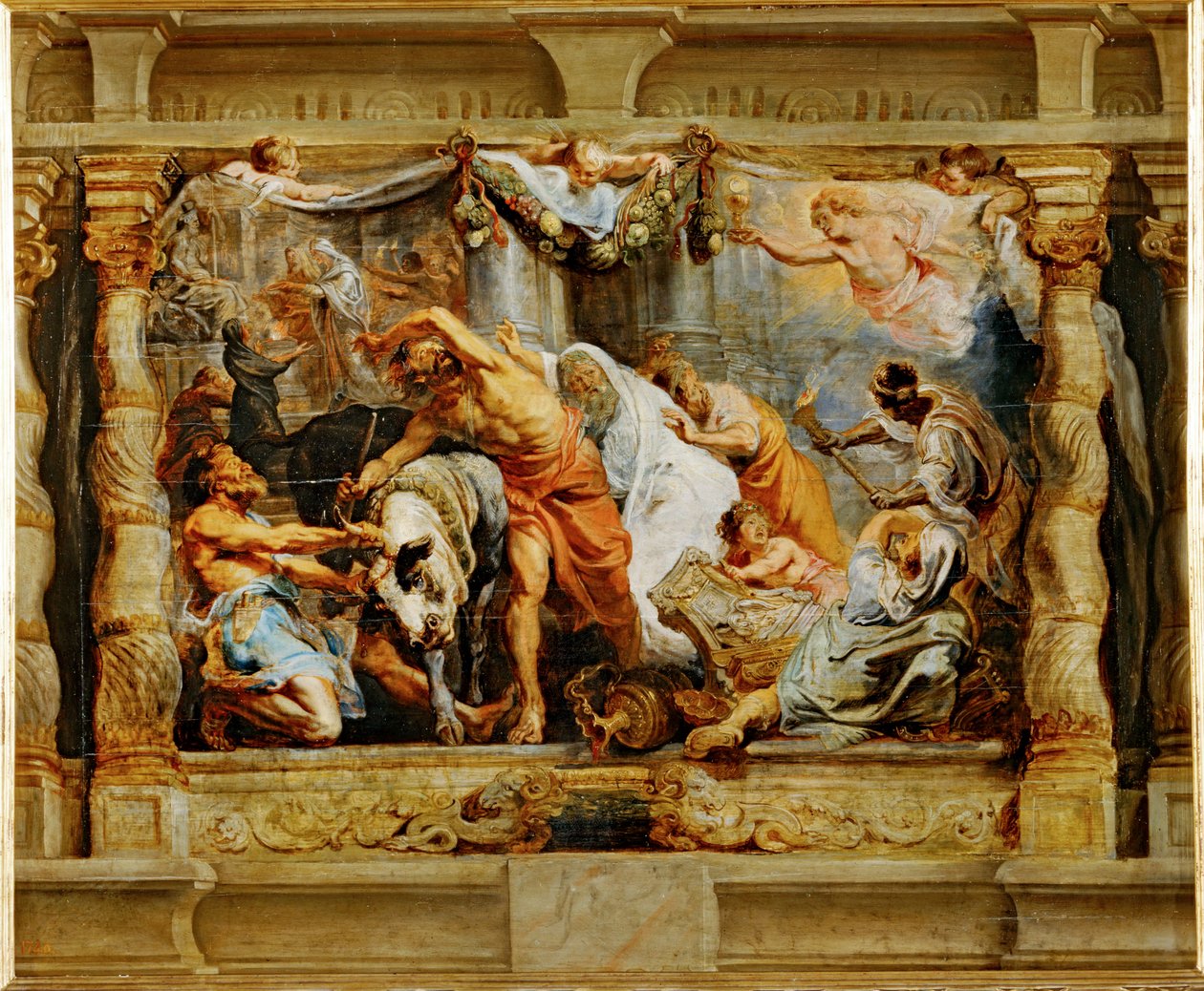 Der Triumph der Eucharistie über den Götzendienst von Peter Paul Rubens