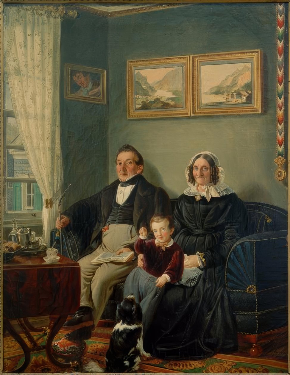Johann Peter Keuchen und Sophie Karoline Keuchen von Peter Schwingen
