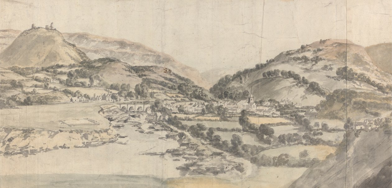 Das Tal von Llangollen von Peter Tillemans