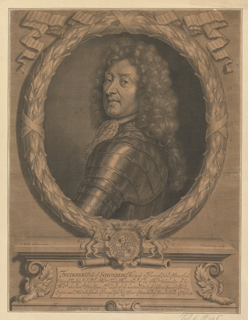 Frederick Schomburg, 1. Herzog von Schönberg, 1. Graf von Mertola von Peter Vanderbank