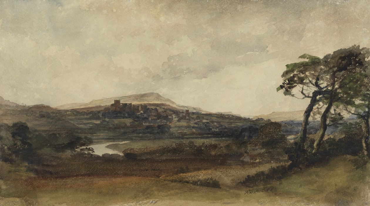 Middleham, Yorkshire von Peter de Wint