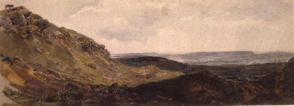 Middleham in Wensleydale von Peter de Wint