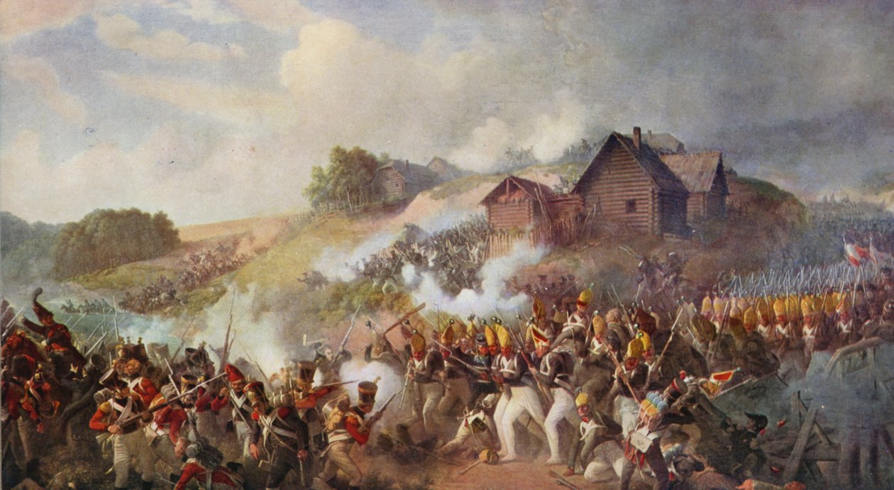 Die Schlacht von Kliastitz von Peter von (after) Hess