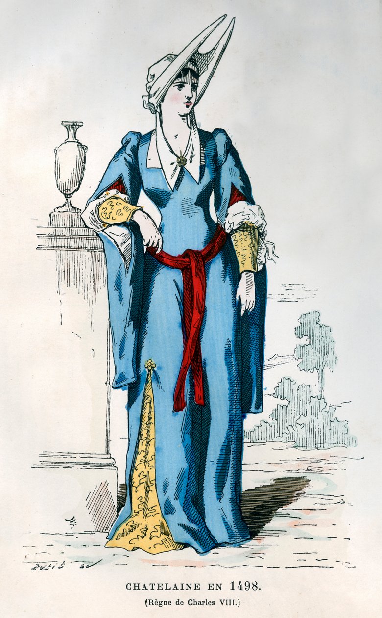 Dame des Herrenhauses zur Zeit von Karl VIII. von Frankreich, 1498 1882-1884 von Petit
