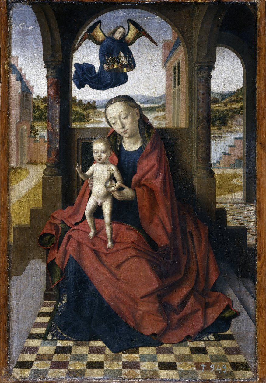 Die Madonna mit Kind, 1460er von Petrus Christus