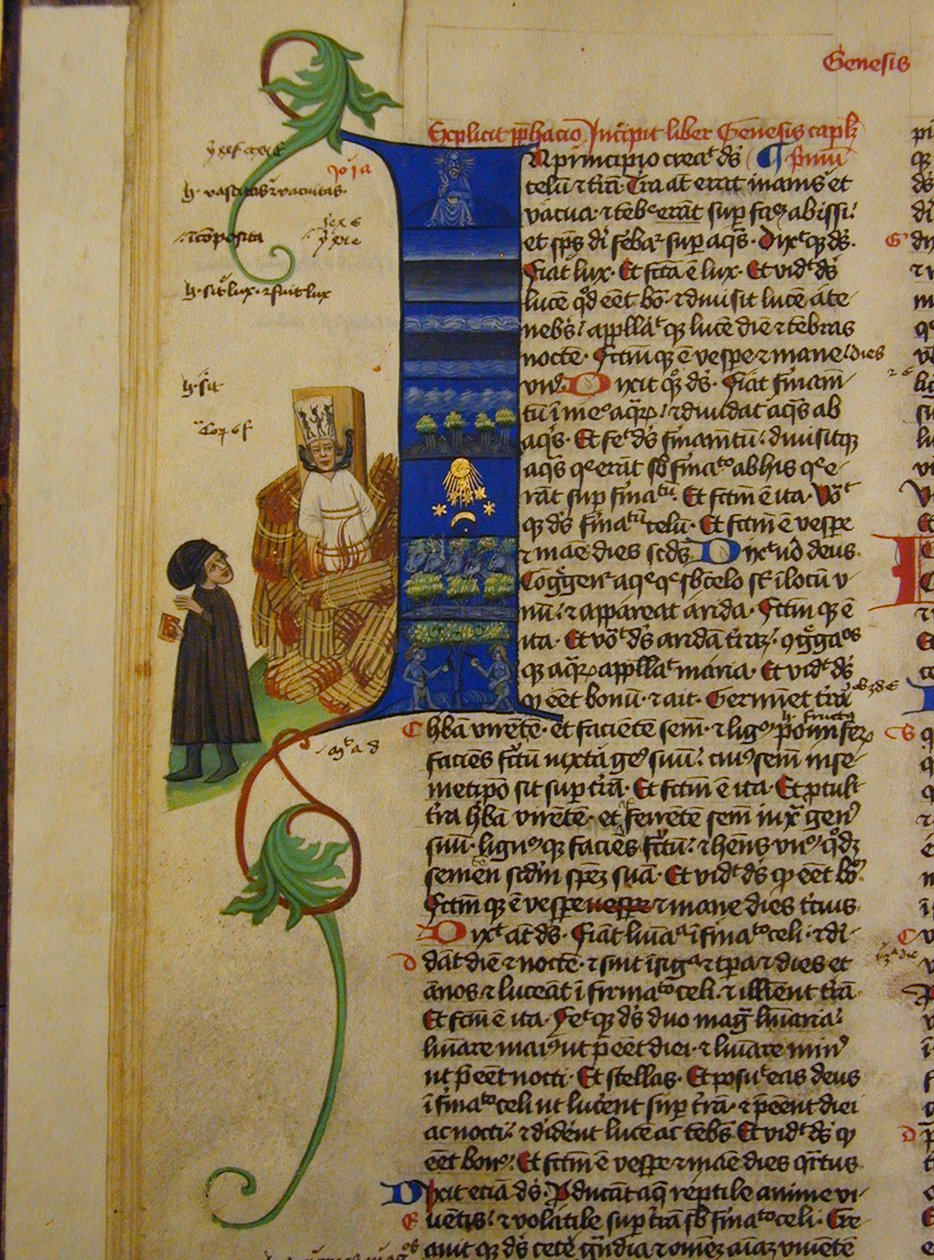 Die Verbrennung von Jan Hus aus der Martinitz-Bibel von Petrus de Mladoniovicz,
