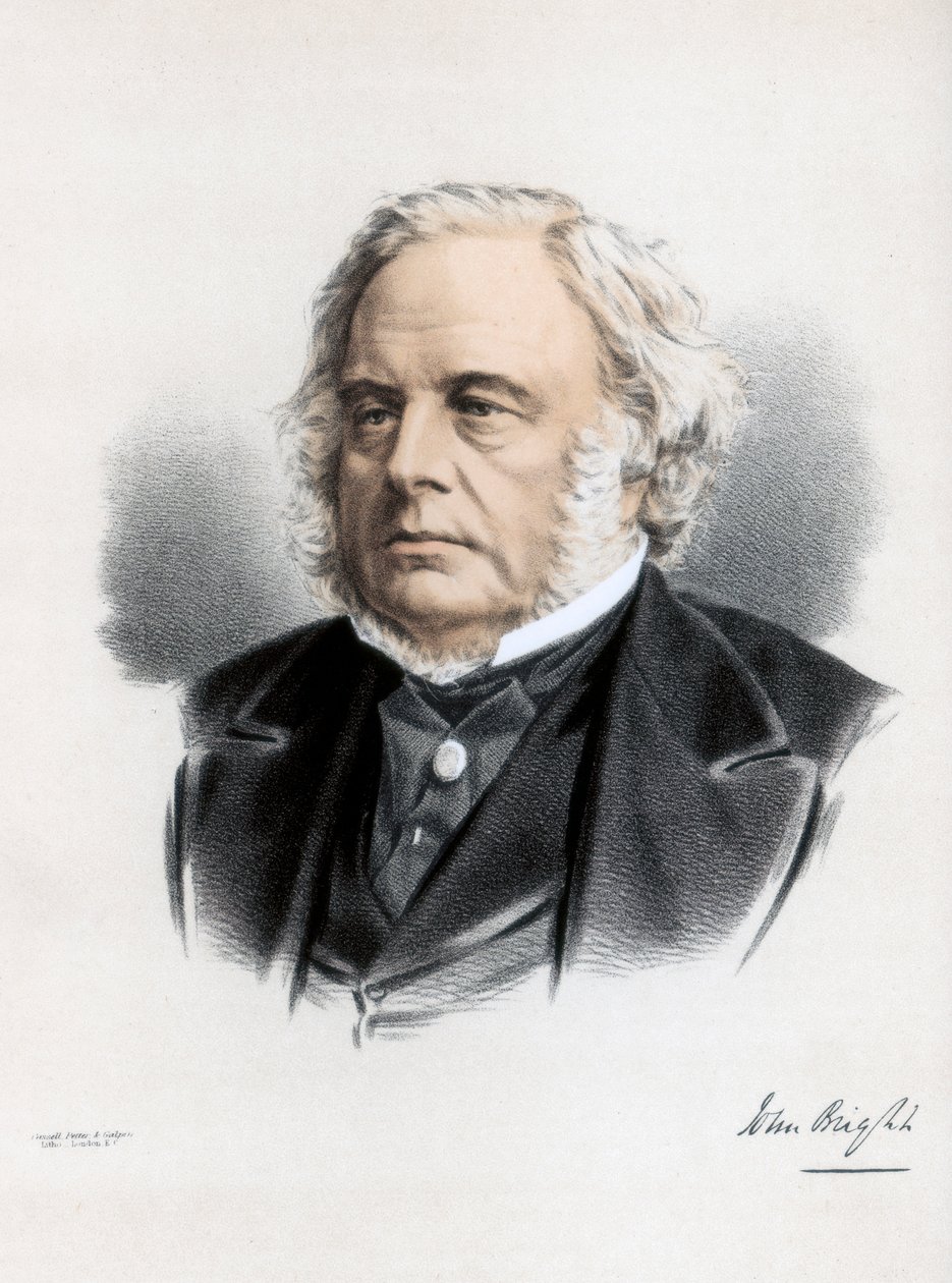 John Bright, britischer Radikaler und liberaler Staatsmann von Petter and Galpin Cassell