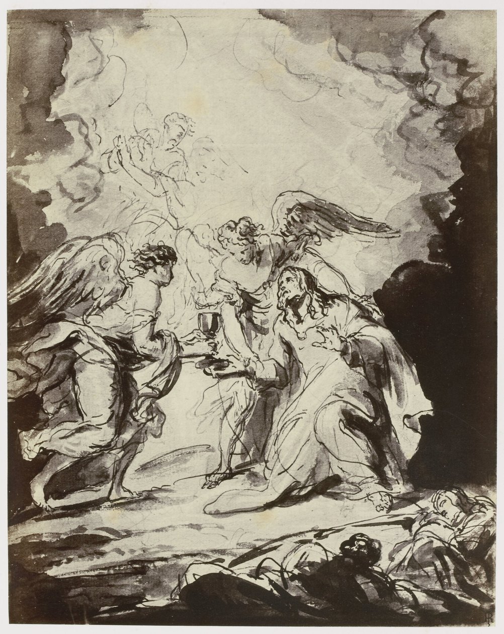 Van Dyck, Die Agonie im Garten von Philip Henry Delamotte