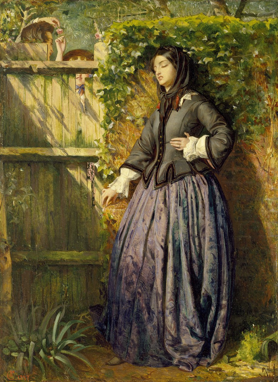 Gebrochene Gelübde, 1857 von Philip Hermogenes Calderon