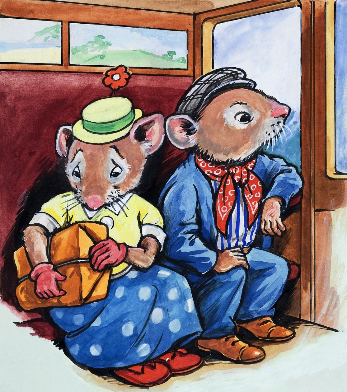 Die Stadtmaus und die Landmaus von Philip Mendoza