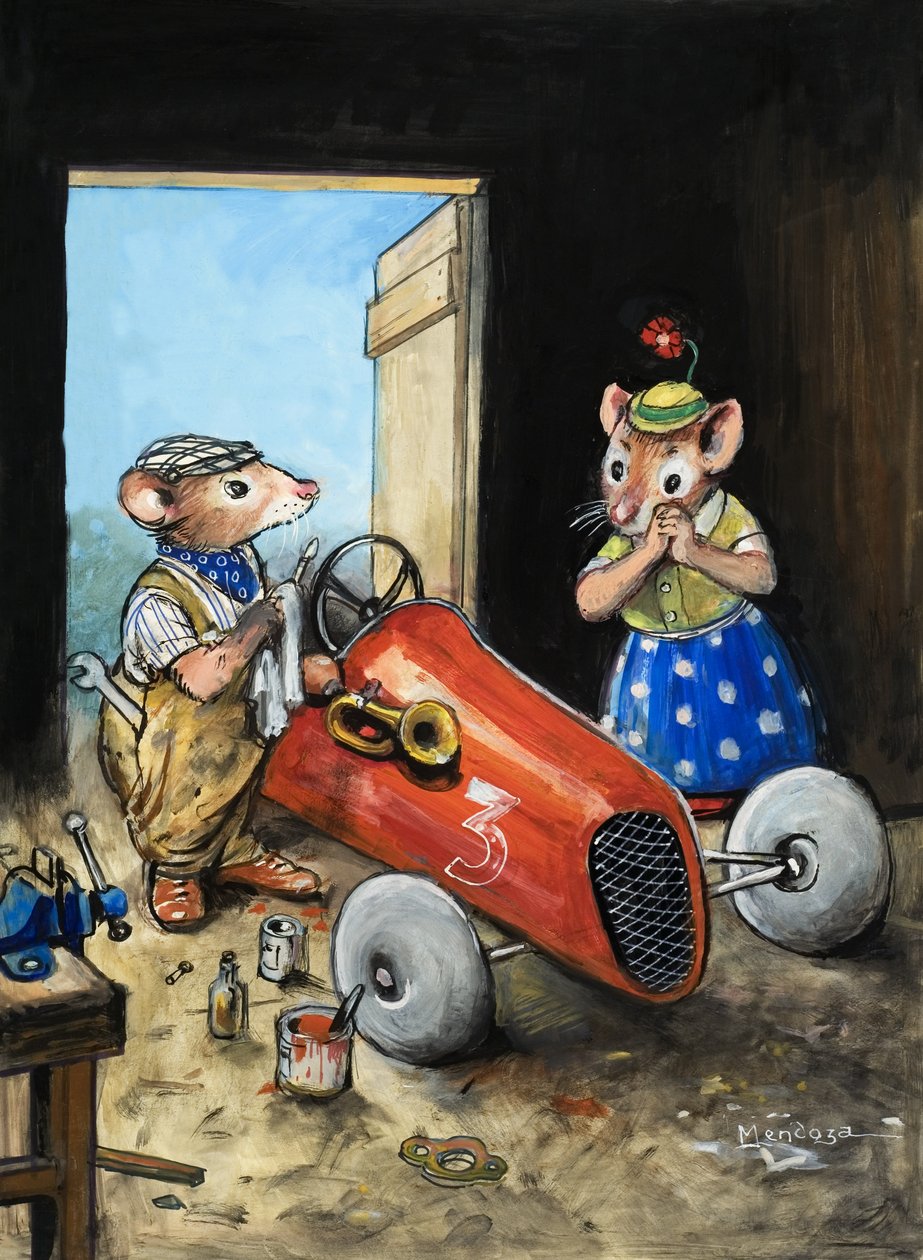 Die Stadtmaus und die Landmaus von Philip Mendoza