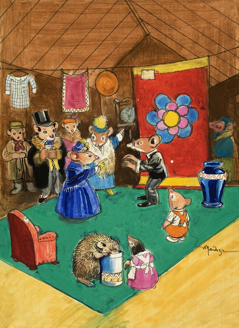 Die Stadtmaus und die Landmaus von Philip Mendoza