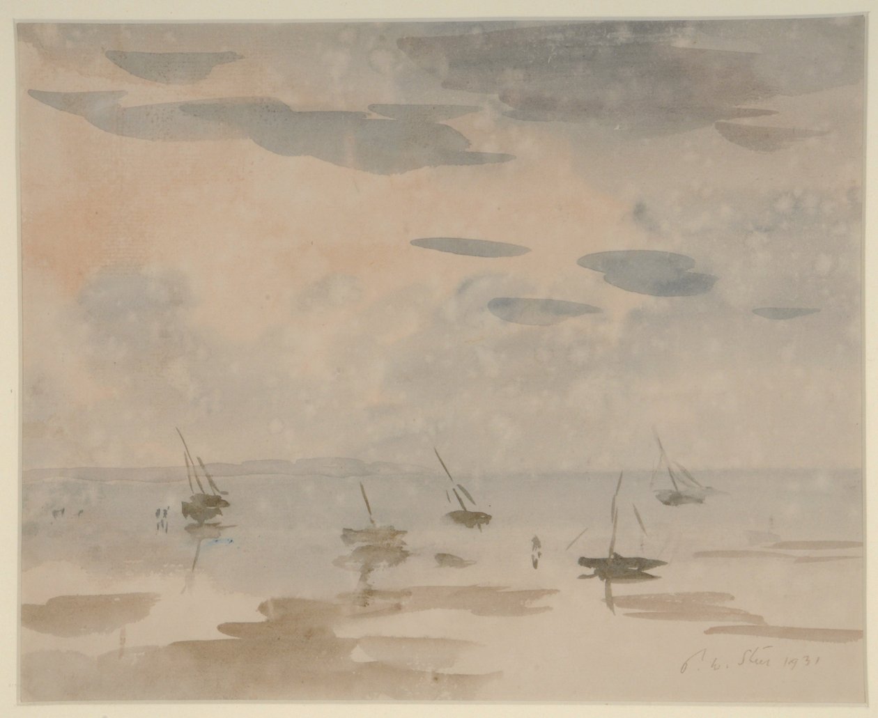 (Aquarell auf Papier) von Philip Wilson Steer