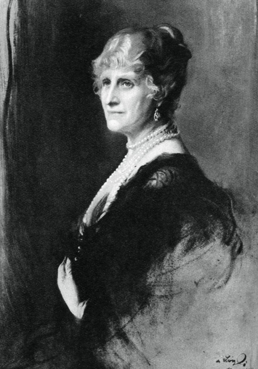 Nina Bowes-Lyon, Gräfin von Strathmore und Kinghorne, 1937 von Philip de László
