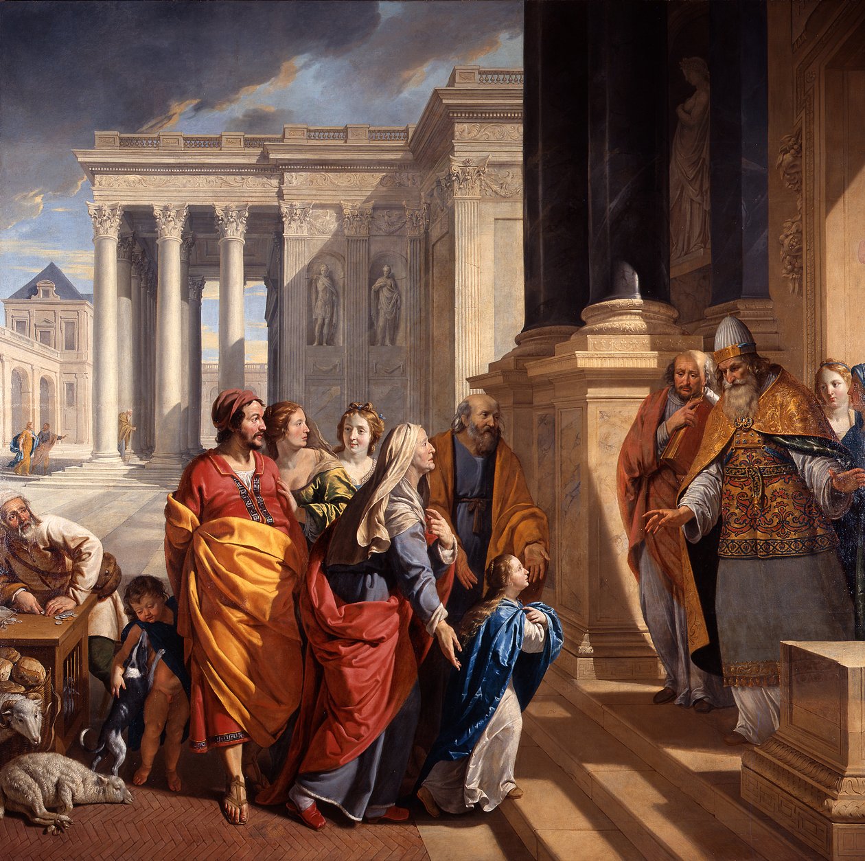 Die Darstellung der seligen Jungfrau Maria von Philippe de Champaigne